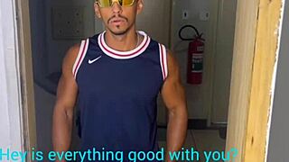 the hot plumber neighbor arrives and gets naughty with riding and blowjob