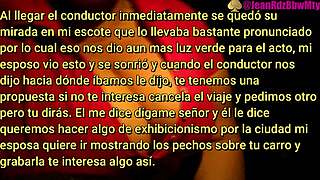 horny uber ride with mexican milf 😏