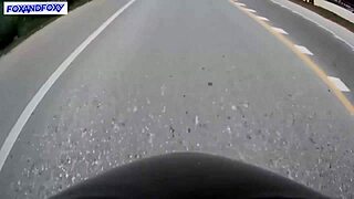 Risky quick blowjob happens in a public road toilet without hesitation.