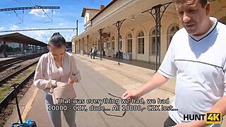 Czech old man picks up girlfriend for wife to meet stranger