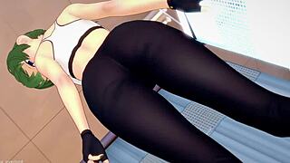 Ubel in Sporty Outfit Craves Big Japanese Cock Play