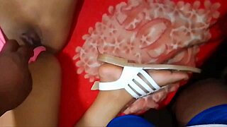 niece schoolgirl comes to tease her uncle at the party with big tits riding.