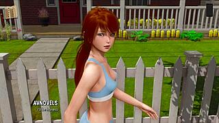 Ripples 8 features sexy outfits and ripped clothes in 3D animation