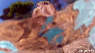 Pool Go-Pro Fun With Dani Daniels