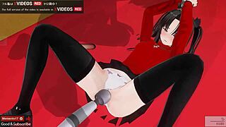 punishing rin with toys in erotic anime asmr