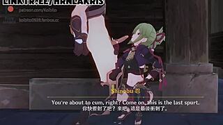 horny lakris in genshin impact porn 😈