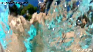 Pool Go-Pro Fun With Dani Daniels