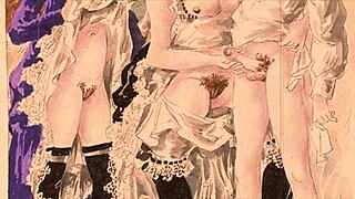 Vintage Erotic Illustration Collection