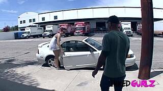 He fucks the tattooed pin-up artist with huge tits