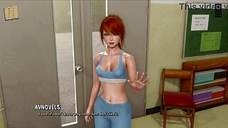 Ripples 8 features sexy outfits and ripped clothes in 3D animation