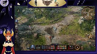 Baldurs Gate 3 - Lex's Lewd Adventure With Big Tits Brunette In Comic!