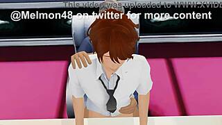 Dean's Pet Femboy Gets Fucked By School Dean In This Wild Scene