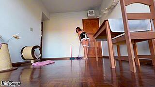 Hey, I got a job as a maid, come follow this incredible day