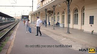 Czech old man picks up girlfriend for wife to meet stranger