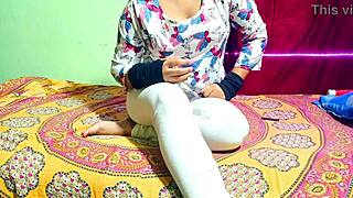 Village Desi School Girl's Pussy Wet After Fucking