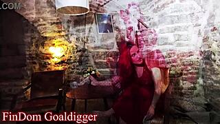 Big dick POV crossdressing experience with foot fetish tease