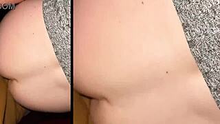 Thrilling cinema quickie with risky public sex!