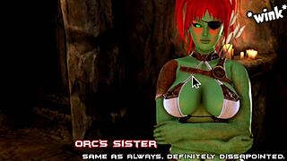 A mistress orc appears in breeding island episode 23