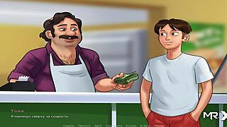 I-I can't believe the sex in Summertime Saga episode 4-72 with that big ass anime hentai