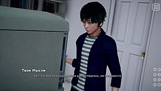 My friend left her husband and fucks me with her big ass!