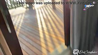 beach house fling with drii cordeiro, she took my load in mouth! 😍