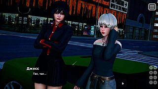 My friend left her husband and fucks me with her big ass!