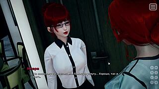 My friend left her husband and fucks me with her big ass!