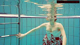 wanna see this hairy polish teen 18+ underwater naked?