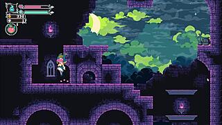 Hot Monster Girl Femdom Drains Balls in Pixel Game