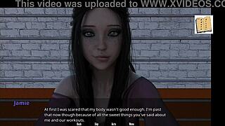 feeling excited playing basketball with shauna in the game