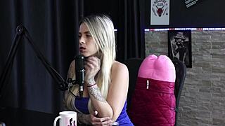 dj rafa loira teases mateus hwang in sheer red lingerie for bisexual bdsm anal