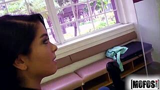 have you seen averi brooks in this balls deep massage with blowjob and cum?