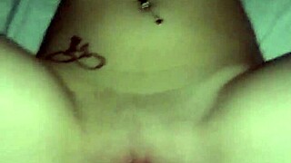 Ugly face but extremely sexy body! 18 year old teen masturbates.