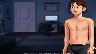 I-I can't believe the sex in Summertime Saga episode 4-72 with that big ass anime hentai