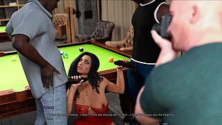 Anna’s 3D cartoon double penetration with huge BBCs!