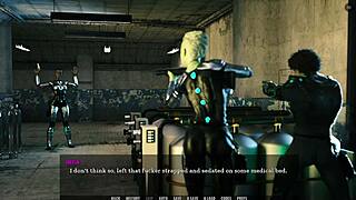 she begs to be fertilized in this hentai game