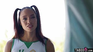 alexis tae feels the intense pleasure as her stepdad charles dera takes her from behind