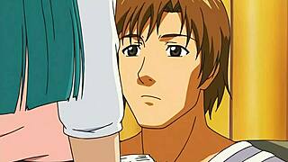 Young twin hentai girls in uncensored threesome creampie