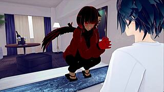 hololewd manager part 3 continues with huge boobs