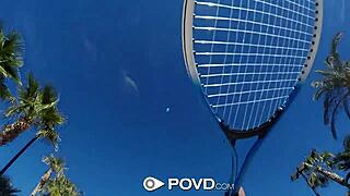 i'm playin this busty milf in summer country sex with huge boobs and pussy, endin with cumshot