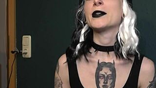 german femdom dominates old husband in cuckold story