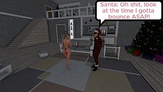 santa requests royal bbc for christmas, featuring long legs?