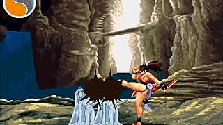 Want to taste toffi-sama in this 2d hentai monster battle game?