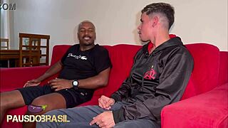 stepfather enjoys twink's big ass and cock