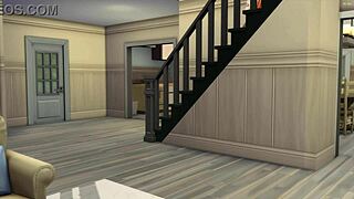 Stepbrother catches his Indian stepsister naked in bed and fucks her after licking her.