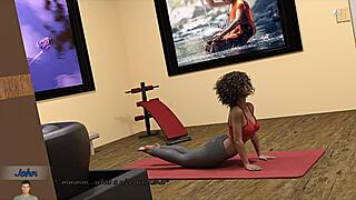 big city pleasures 55 watch gorgeous gina touching her pussy through her yoga pants