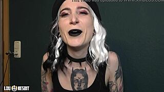 german femdom dominates old husband in cuckold story