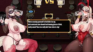 tail of desire: milf with monster cock and big tits in hentai