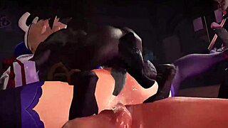 raiden shogun gets gangbanged in hentai