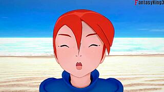 Gwen Tennyson Bikini POV in Sheer Ben10 Fantasy